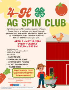 Cover photo for 4-H Ag Spin Club