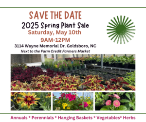 2025 Plant Sale Save the Date